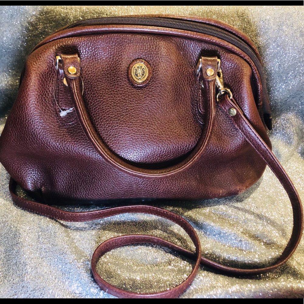 Liz Claiborne Vintage Brown Genuine Leather